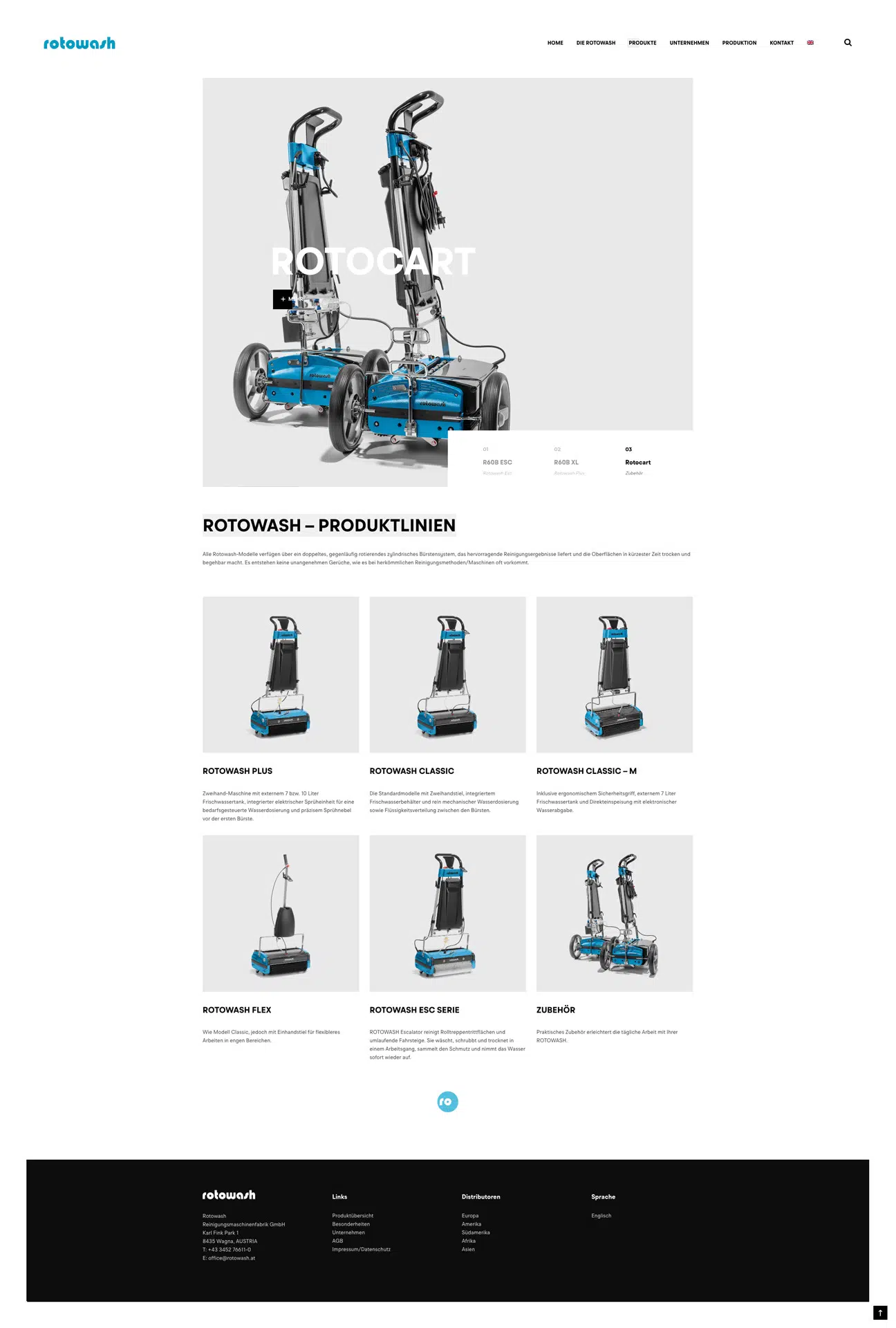 Rotowash Website